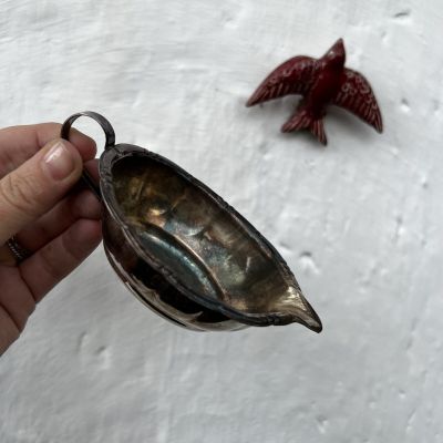 Соусник 100 мл мельхиор патина