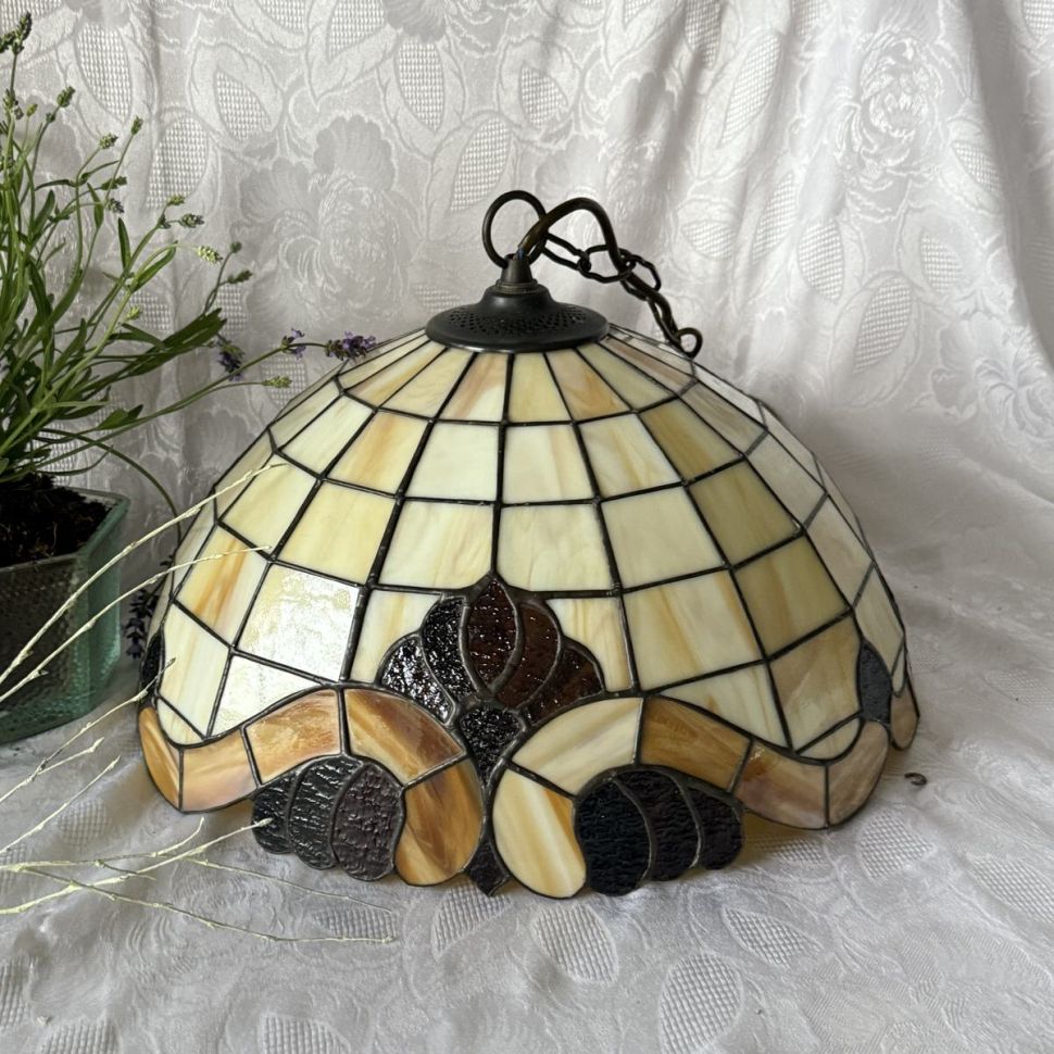 Люстра Тиффани 50 см металл стекло