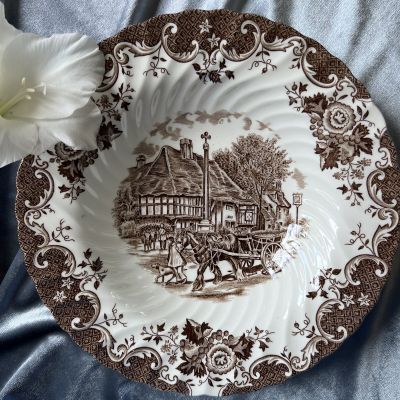 Тарелка глубокая Johnson Brothers English Country Life 22 см Англия