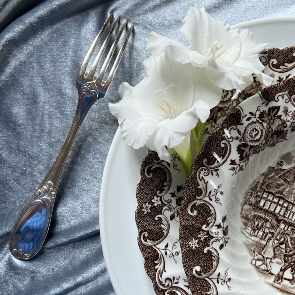 Тарелка глубокая Johnson Brothers English Country Life 22 см Англия