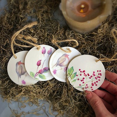 Подвес Барбарис фарфор