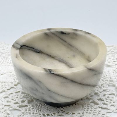 Ступка с пестиком 11 см мрамор