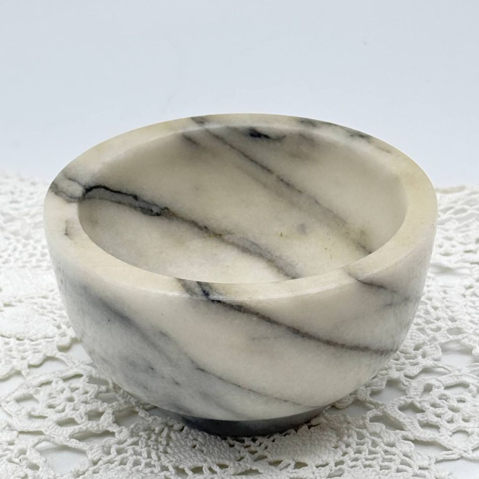 Ступка с пестиком 11 см мрамор