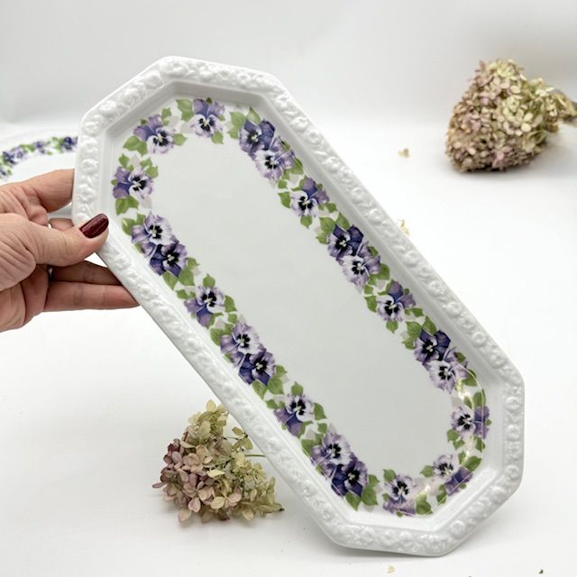 Блюдо для кекса Rosenthal Classic Rose Фиалка 36 см Германия