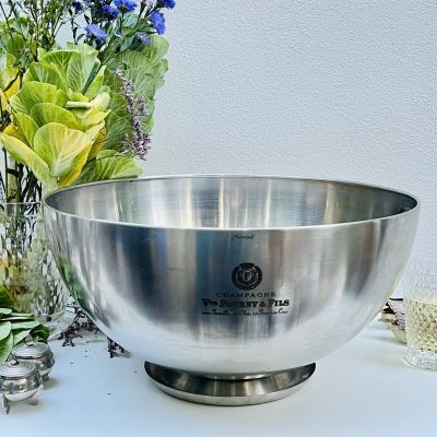 Ведро для охлаждения шампанского 39 см сталь