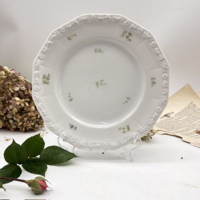 Тарелка Rosenthal Maria Classic Rose бирюзовые цветы 20 см Германия нюанс