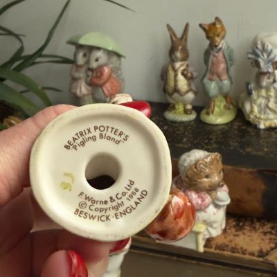 Статуэтка Beatrix Potter Pigling Bland Англия