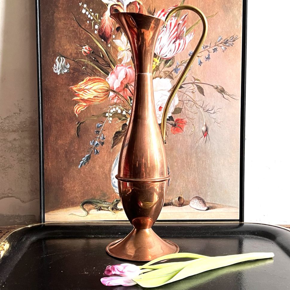 Кувшин 1,8 л медь латунь Франция 