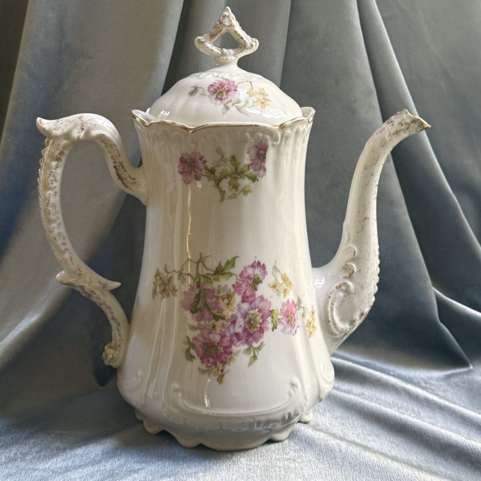 Чайник молочник сахарница набор 3 предмета Франция