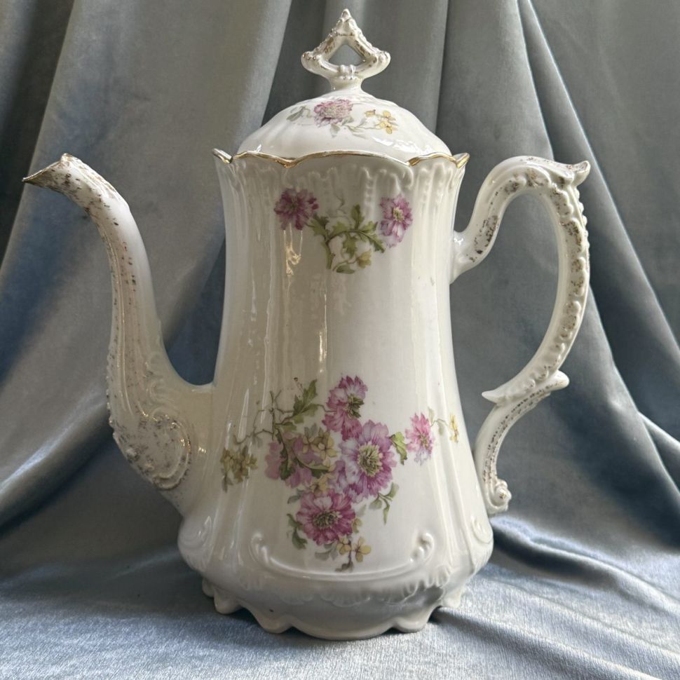 Чайник молочник сахарница набор 3 предмета Франция