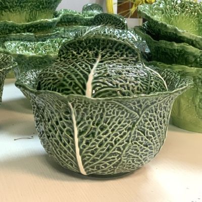 Супница Капустный лист 2 л керамика Португалия 