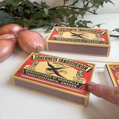 Спички безопасные большие Ласточка 11 см Швеция