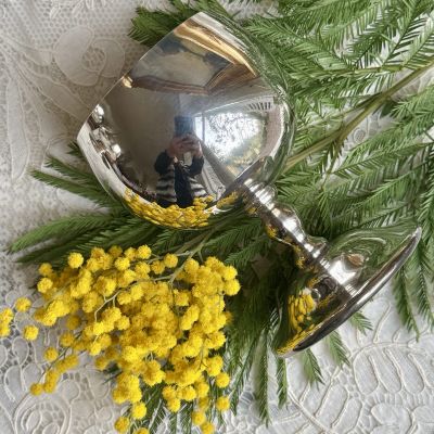 Бокал 150 мл мельхиор серебрение Испания