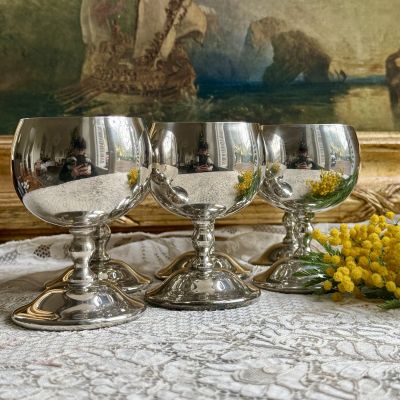 Бокал 150 мл мельхиор серебрение Испания