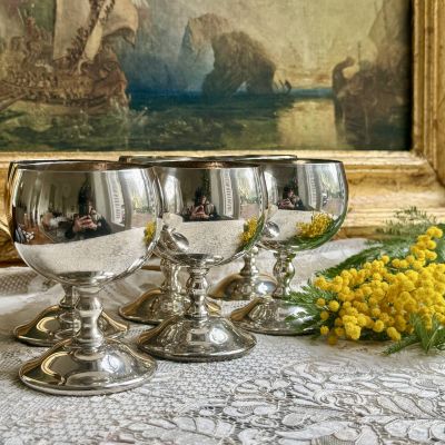 Бокал 150 мл мельхиор серебрение Испания