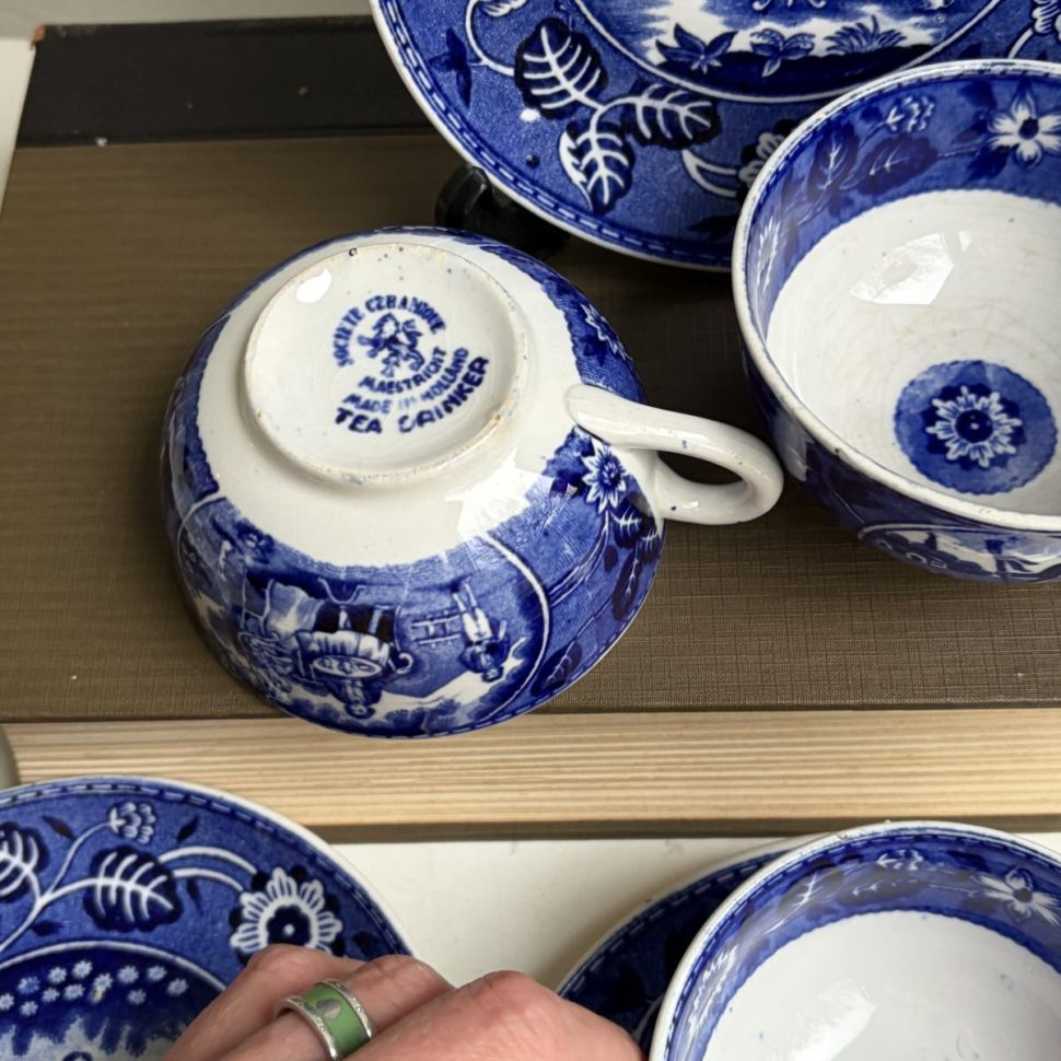 Чайная пара Maastricht Societe Ceramique Tea Drinker 200 мл Голландия