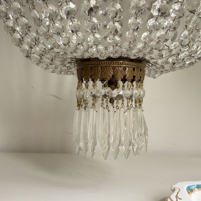 Люстра Ампир 100 см хрусталь бронза Франция ручная работа