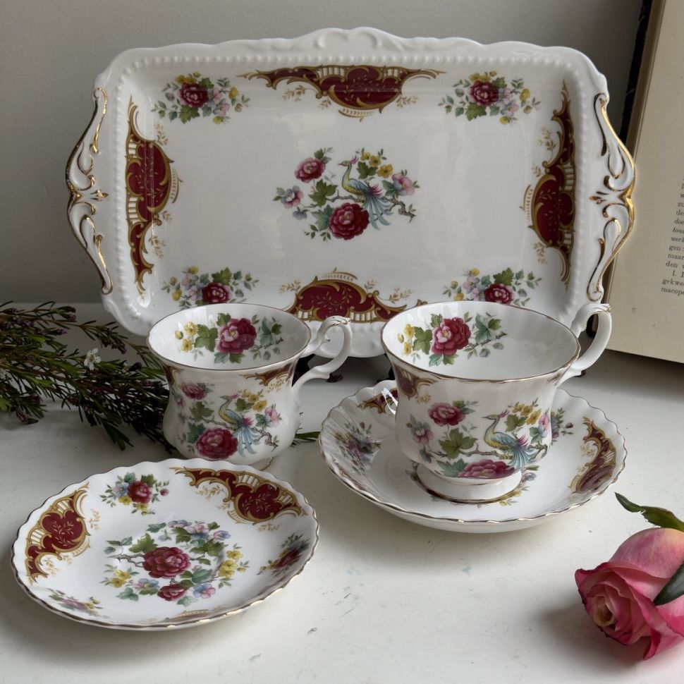 Чайная пара Royal Albert Chatelaine 200 мл Англия