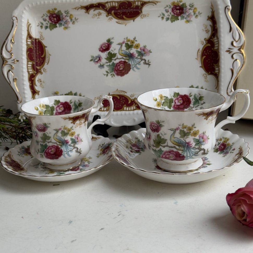 Чайная пара Royal Albert Chatelaine 200 мл Англия