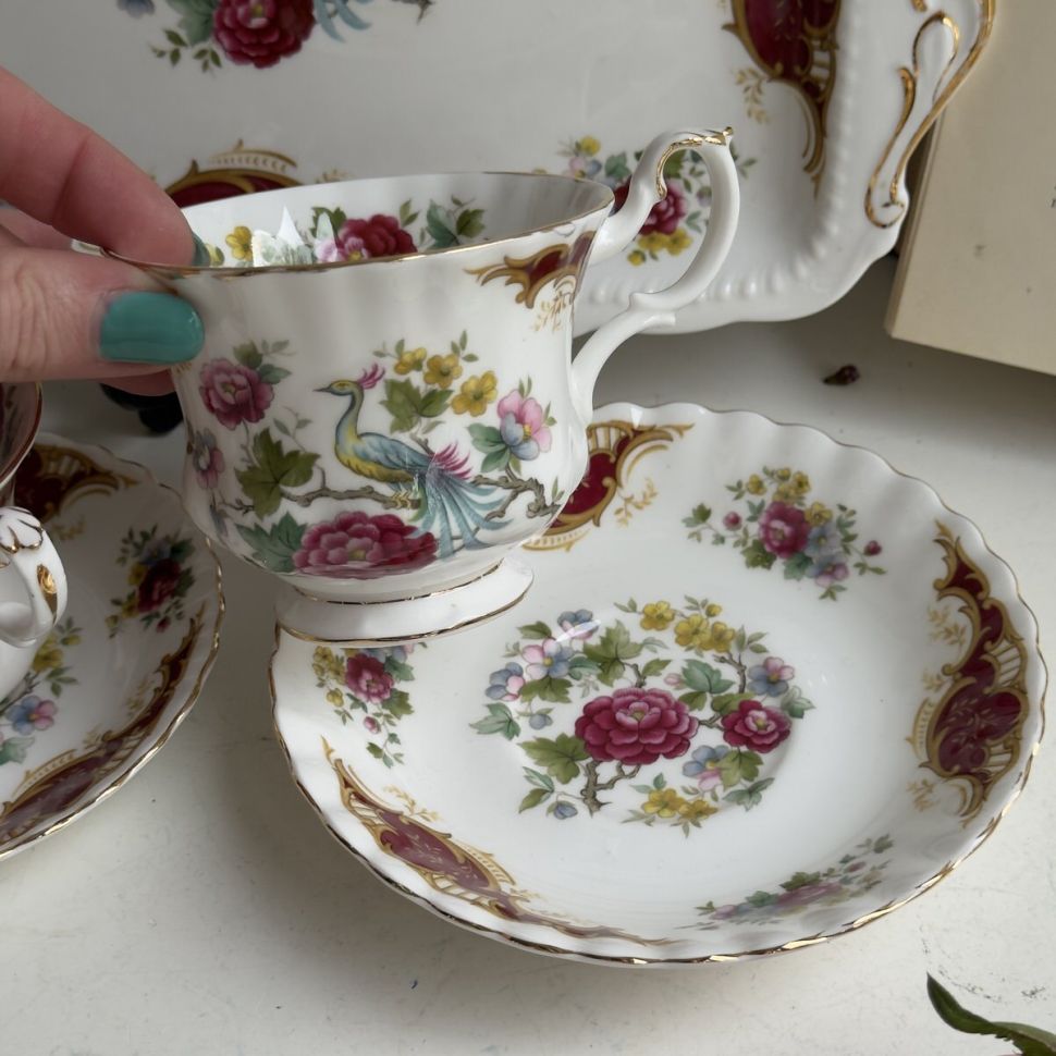 Чайная пара Royal Albert Chatelaine 200 мл Англия