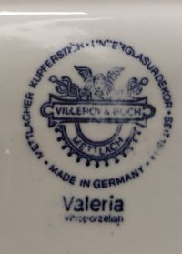 Блюдо 32 см Valeria ВиллеройБох Германия 1940-1970 гг.