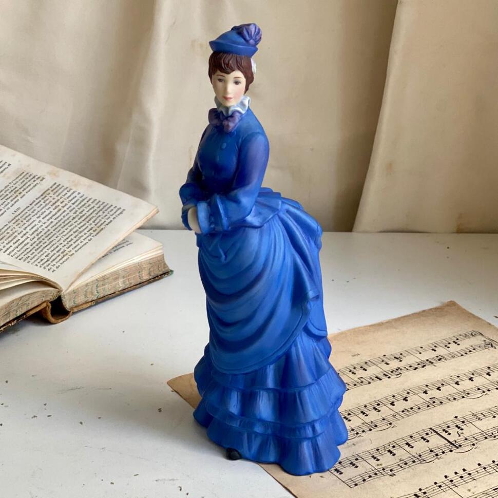 Статуэтка 25 см Franklin Mint La Parisienne фарфор 1991