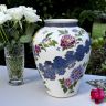 Ваза Franklin Mint 1989 The Vase of the Imperial Cats 26 см