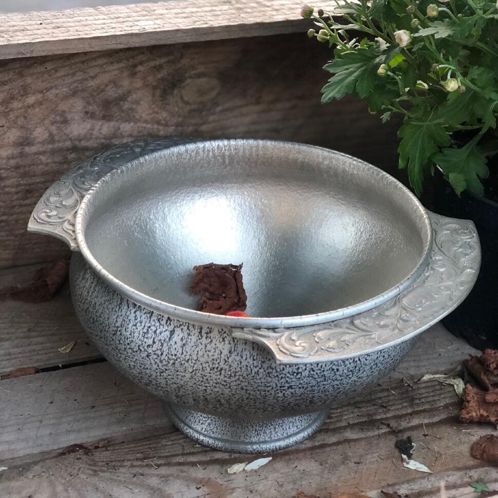 Ваза для фруктов Eik Tinn Норвегия олово