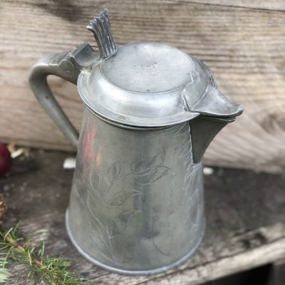 Кувшин с крышкой 1.2 л олово