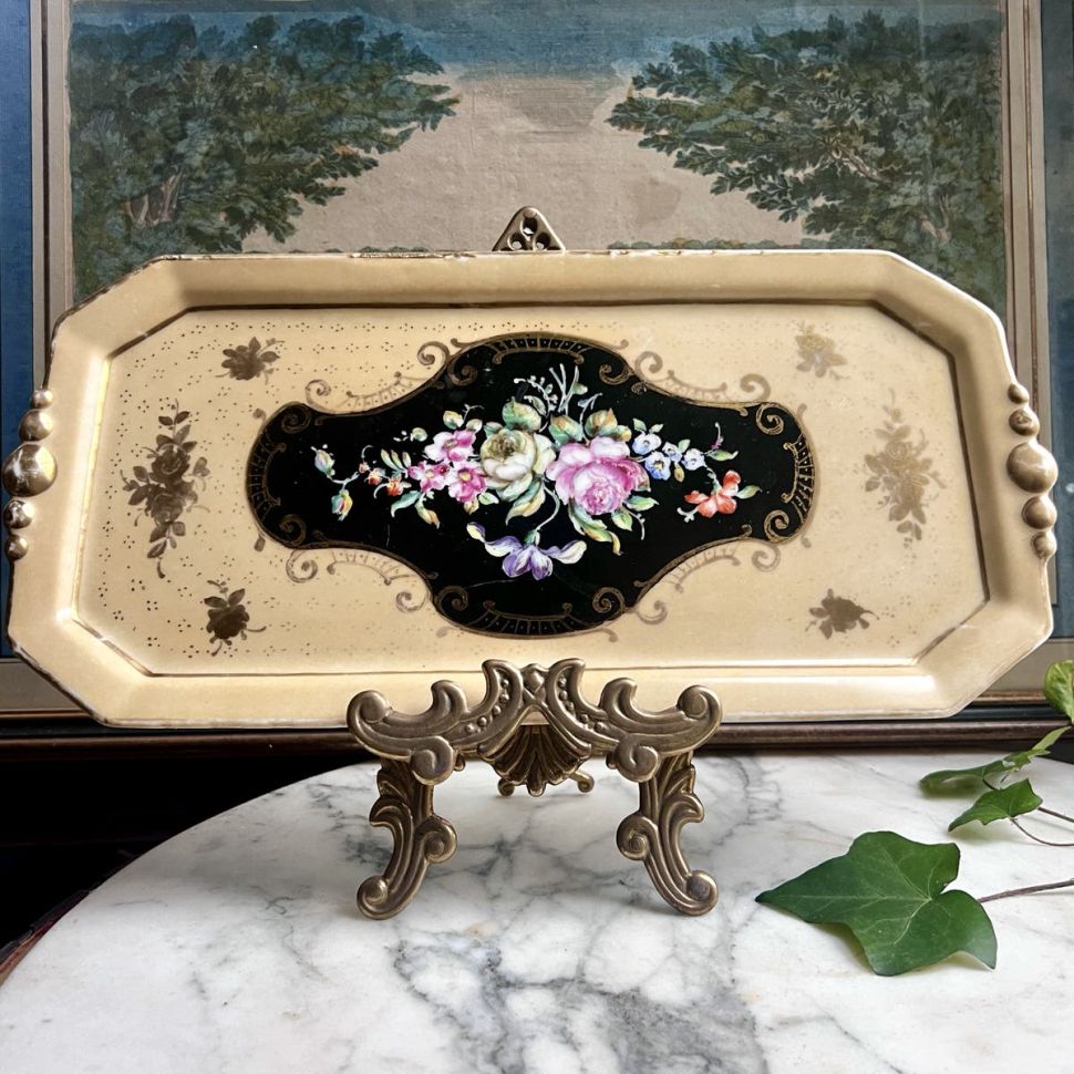 Блюдо для кекса Розы 35 см Франция