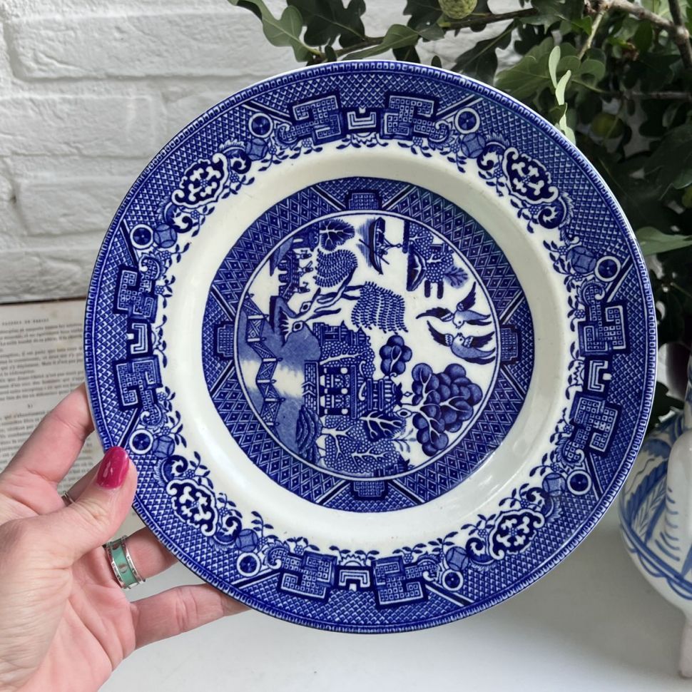 Тарелка Gid Willow Washington 23 см фарфор Англия