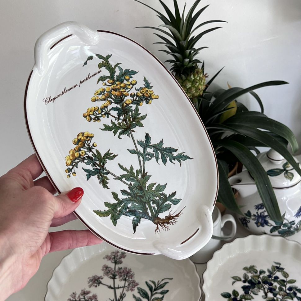 Блюдо Botanica ВиллеройБох Chrysanthemum 26 см Люксембург