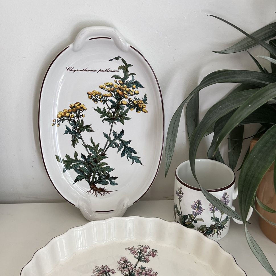 Блюдо Botanica ВиллеройБох Chrysanthemum 26 см Люксембург