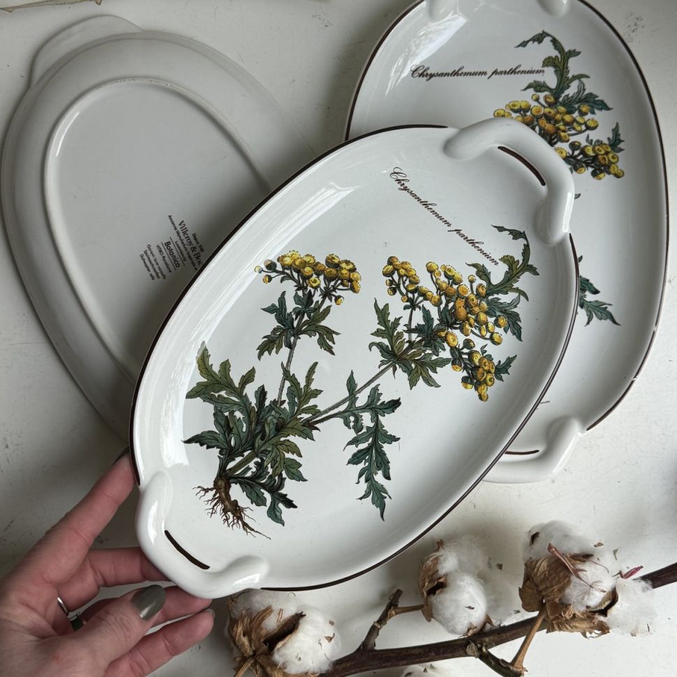 Блюдо Botanica ВиллеройБох Chrysanthemum 26 см Люксембург