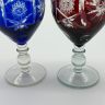Бокал на низкой ножке набор 2 шт. 200 мл накладной хрусталь Германия