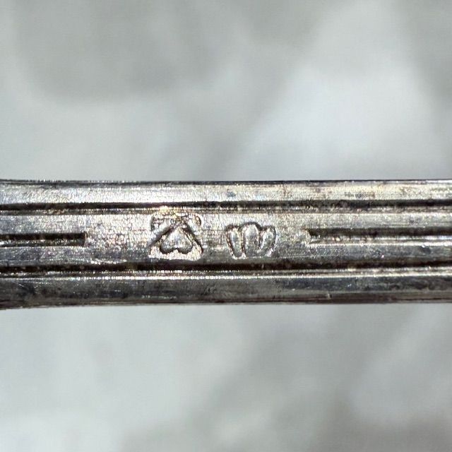 Ложка черпак 12 см серебрение 