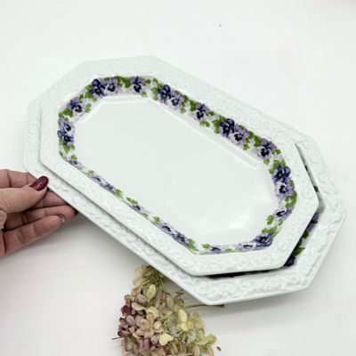 Блюдо Rosenthal Classic Rose Фиалка 29 см Германия