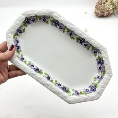 Блюдо Rosenthal Classic Rose Фиалка 29 см Германия