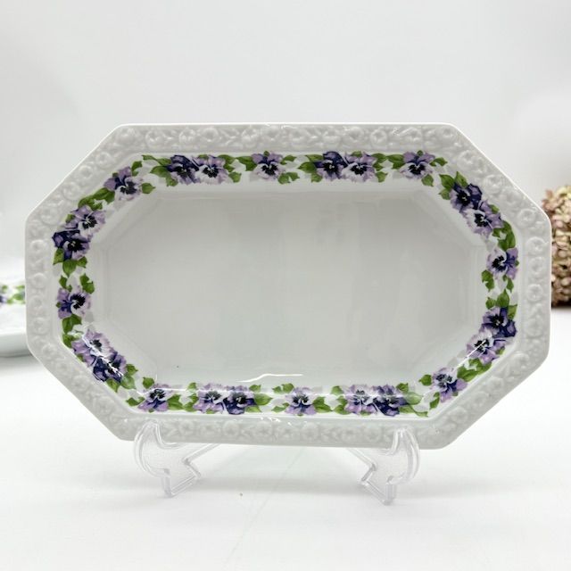 Блюдо Rosenthal Classic Rose Фиалка 29 см Германия