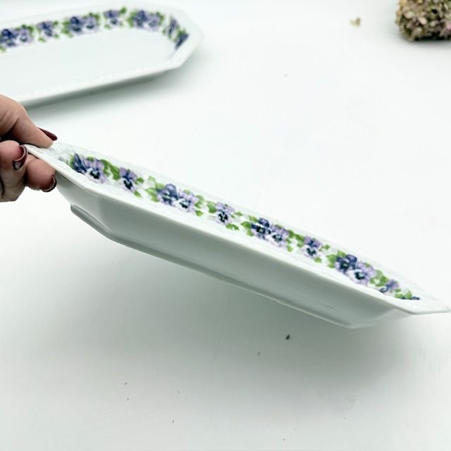 Блюдо Rosenthal Classic Rose Фиалка 29 см Германия