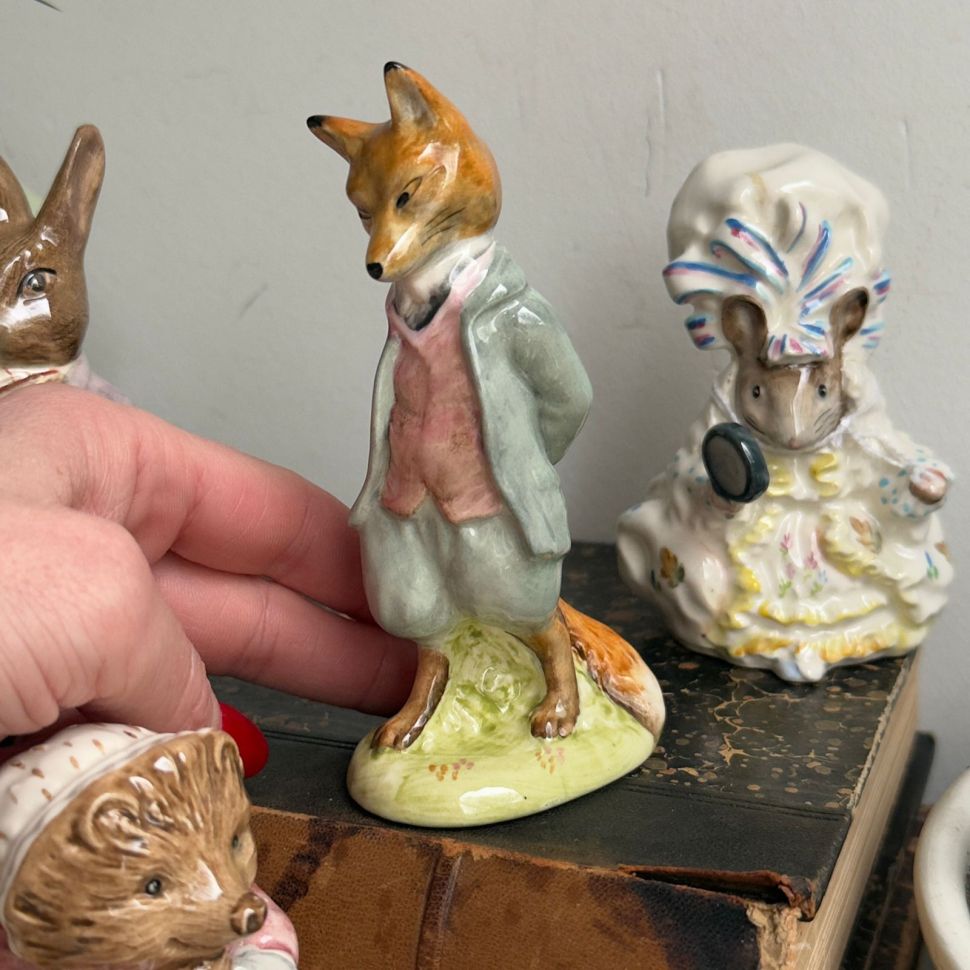 Статуэтка Beatrix Potter Foxy Whiskered Gentleman Англия