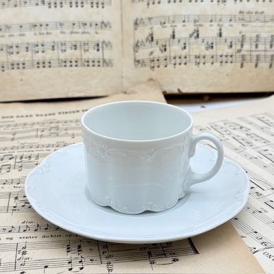 Чайная пара Rosenthal Monbijou белый 170 мл Германия