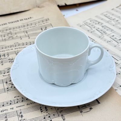 Чайная пара Rosenthal Monbijou белый 170 мл Германия