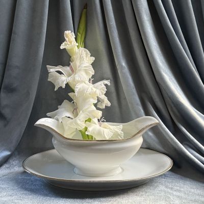 Соусник A.O.C.L Limoges 350 мл фарфор Франция