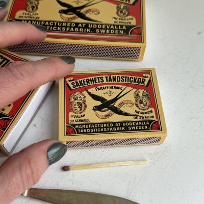 Спички безопасные Ласточка 7 см Швеция