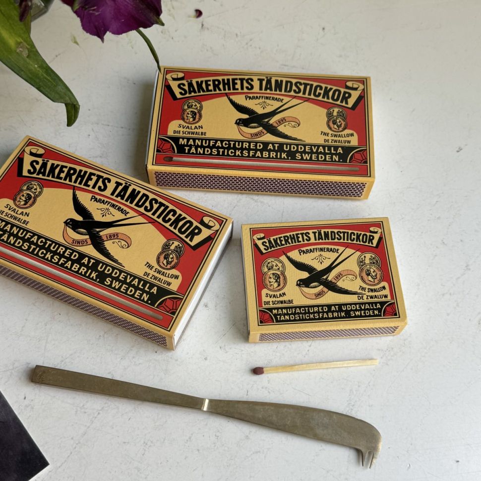 Спички безопасные Ласточка 7 см Швеция