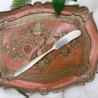 Нож для намазывания 16 см мельхиор