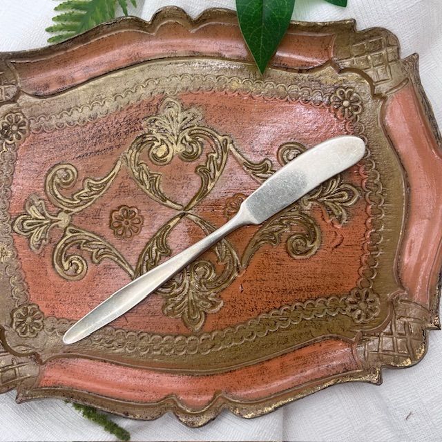 Нож для намазывания 16 см мельхиор