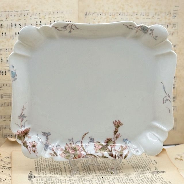 Блюдо Limoges Haviland & Co 23 см фарфор Франция 1896 г.