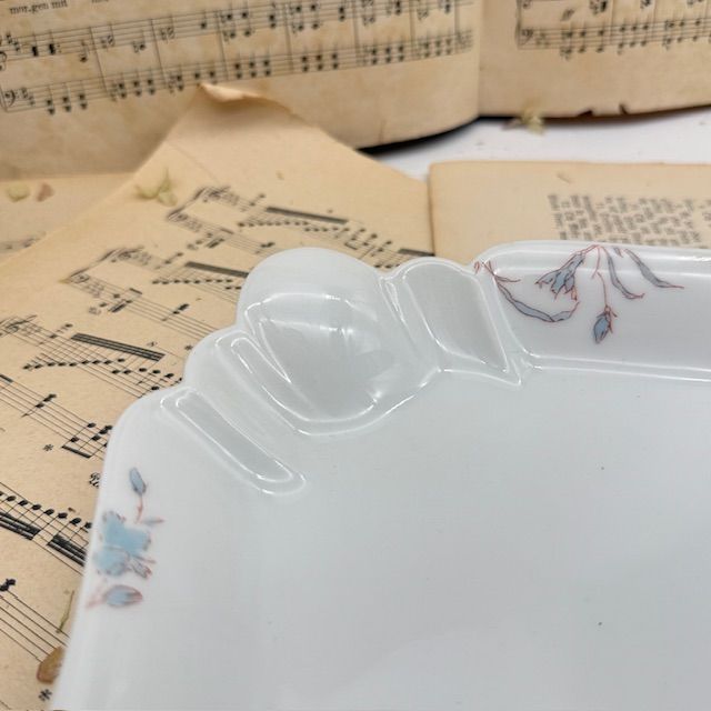 Блюдо Limoges Haviland & Co 23 см фарфор Франция 1896 г.